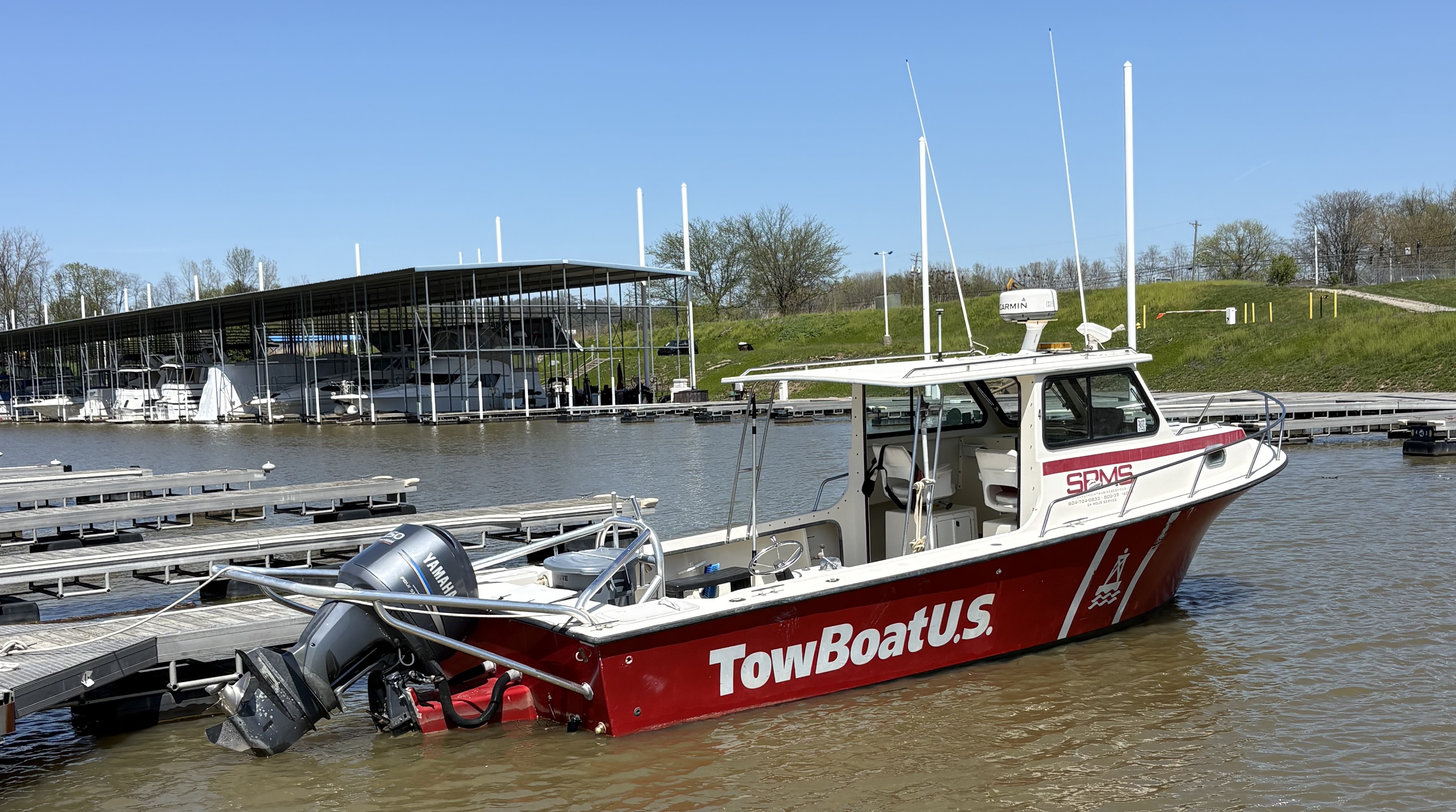 An image of a response vessel at TowBoatUS Cincinnati 